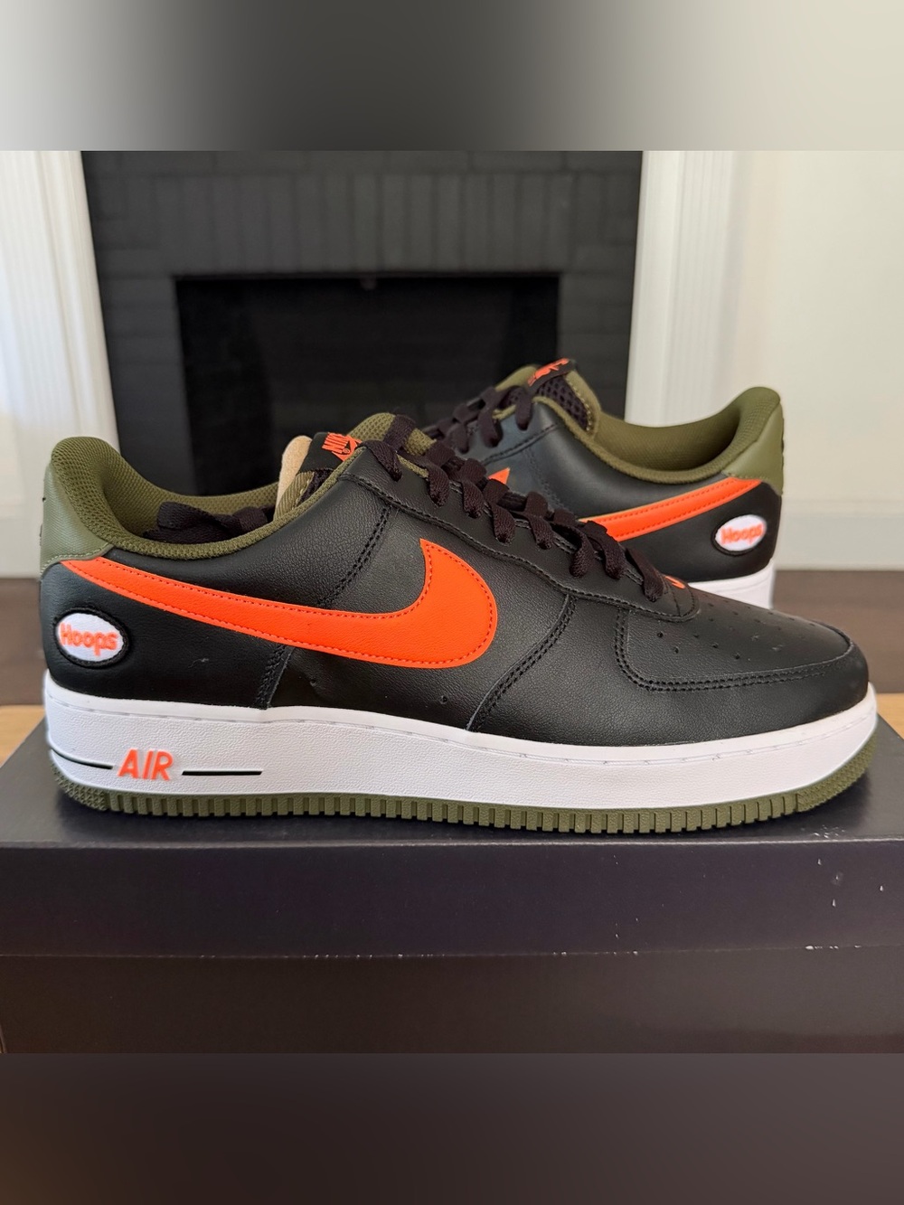 Nike Air Force 1 ‘07 LV8 “Hoops” - Mens Size 12 - (DH7440-001)